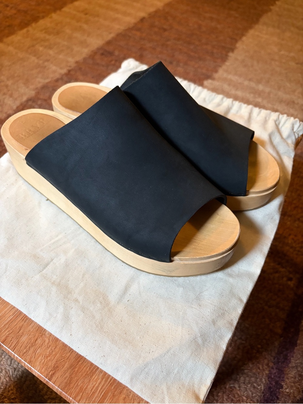 Bryr Norma Platform Clog in Black size 38 - Picture 7 of 13